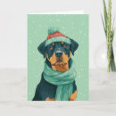 Search for rottweiler christmas cards Pet