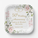 Search for anniversary plates 50th