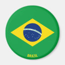 Recherche de brésil magnets Drapeau du brésil