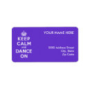 Search for dance on return address labels Fun