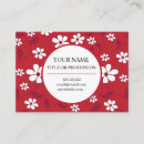 Search for jasmine business cards Professional