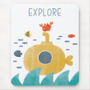 Search for submarine mousepads Fish