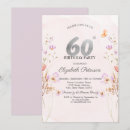 Search for watercolor flowers birthday invitations Wildflowers
