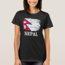 Search for nepal flag tshirts Nepalese