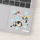 Search for bubbles pattern stickers Powerpuff girls