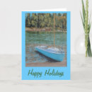 Recherche de nautical christmas vœux cartes Sailboat