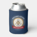 Search for boat can coolers Sailor skipper design