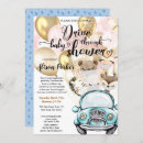 Search for drive by baby boy shower invitations Safari animals