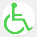 Search for wheelchair stickers Symbol