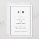 Recherche de black and white party invitations Simple
