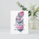 Recherche de plumes roses cartes postales Boho