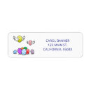 Search for decorated egg return address labels Eggs