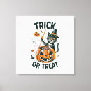 Search for abstract cat canvas prints Black