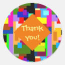 Search for patchwork round stickers Thank you
