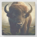 Recherche de bison dessous de verres Jaune