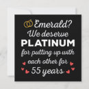 Search for emerald anniversary invitations Couple