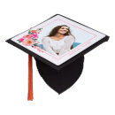 Search for floral graduation cap toppers Pink