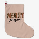 Search for daddy christmas stockings Typography