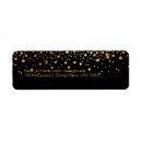 Search for dazzling return address labels Gold