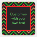 Search for red squares stickers Geometric