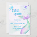 Search for mermaid pool party invitations Fairytale