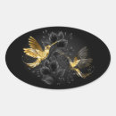 Search for birds flying stickers Black