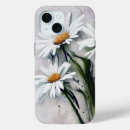 Search for painted daisies iphone cases White