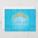 Search for turquoise sweet 16 invitations Blue