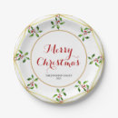 Search for elegant christmas plates Greenery