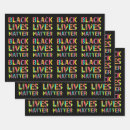Search for black lives matter wrapping paper Equality