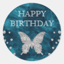 Search for teal butterfly stickers Elegant