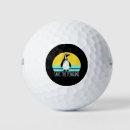Search for penguin golf balls Wildlife