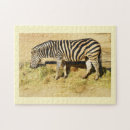 Recherche de zèbre puzzles Zoo