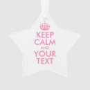 Search for calm ornaments Keep calm and