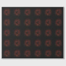Search for black widow wrapping paper Creepy