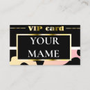 Recherche de vip business cards Élégant