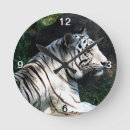 Recherche de tigre blanc horloges Sauvage