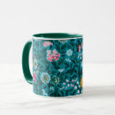 Search for pink and green floral mugs Blue