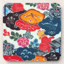 Recherche de kimono dessous de verres Le japon