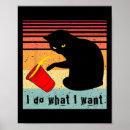 Search for black cat posters Cat ladies for kamala