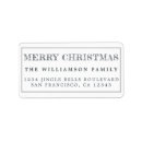 Search for cheerful return address labels Merry christmas