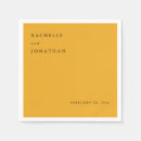 Search for gold and white wedding napkins Modern