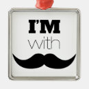 Recherche de moustache ornements Noir