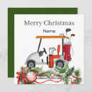 Search for club christmas cards Golfer