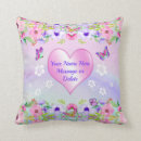Search for pink butterfly pillows Girl