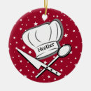 Search for baked good ornaments Chef