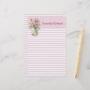 Search for pretty lined stationery paper Elegant