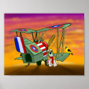 Search for cartoon flying plane posters Airplane