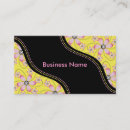 Recherche de ligne pointillée cartes visite Fleur