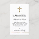 Search for catholic memorial prayer cards Cross